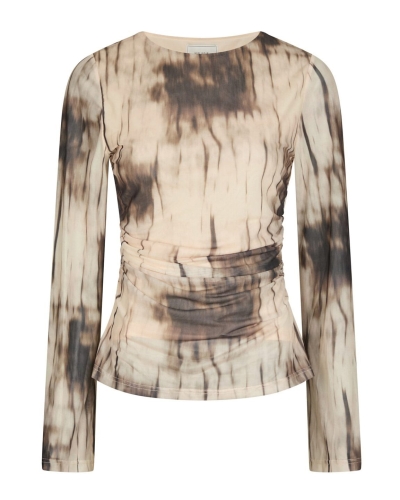 MESH TOP LENIDA BRUIN