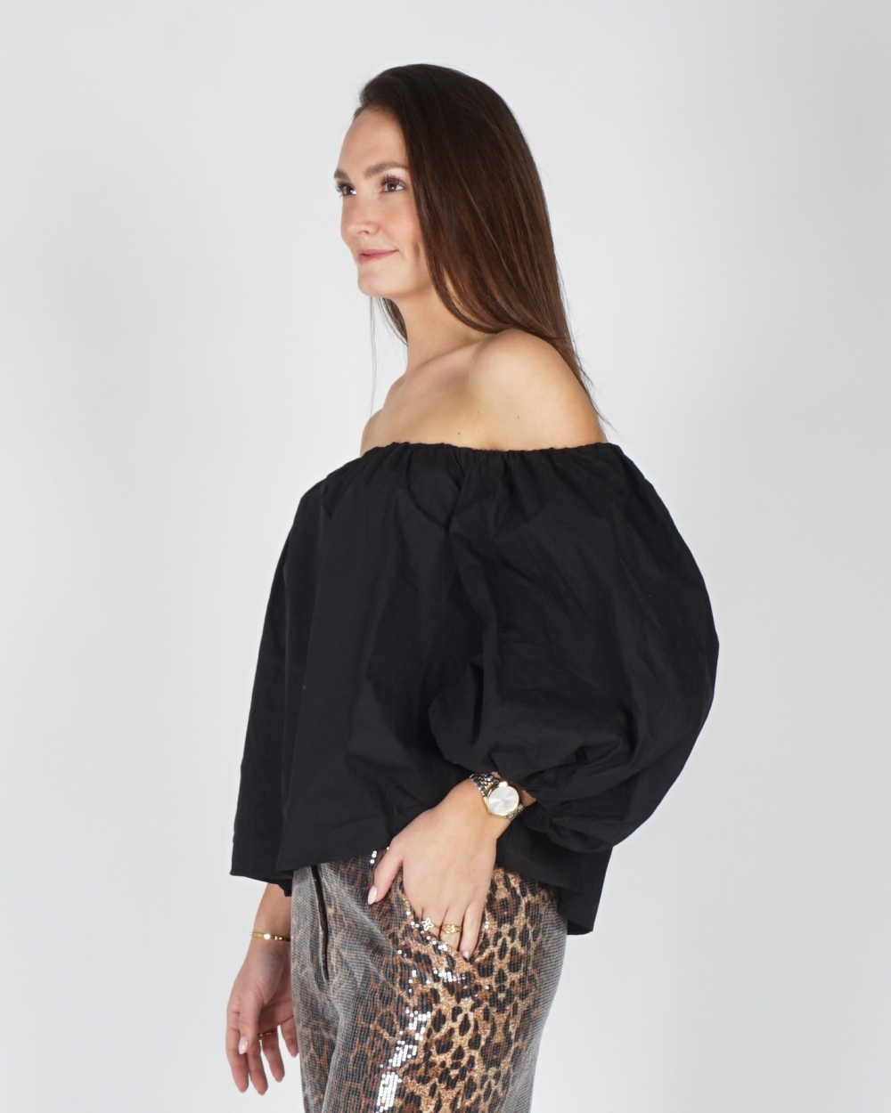 TOP LAUREN ZWART
