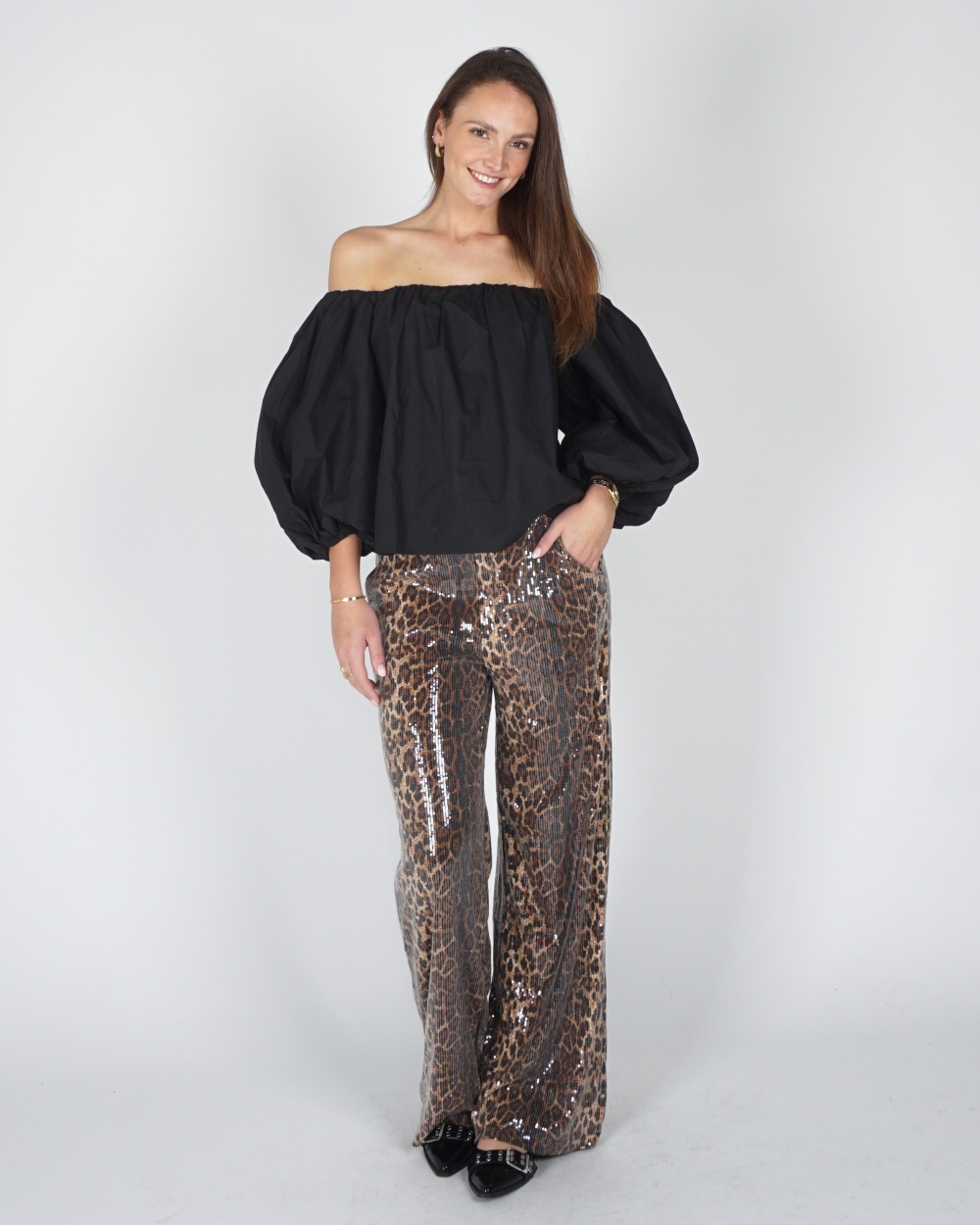 TOP LAUREN ZWART