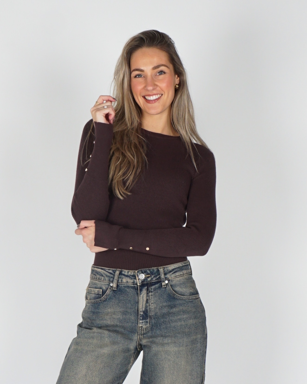 BASIC RIB TOP BRUIN