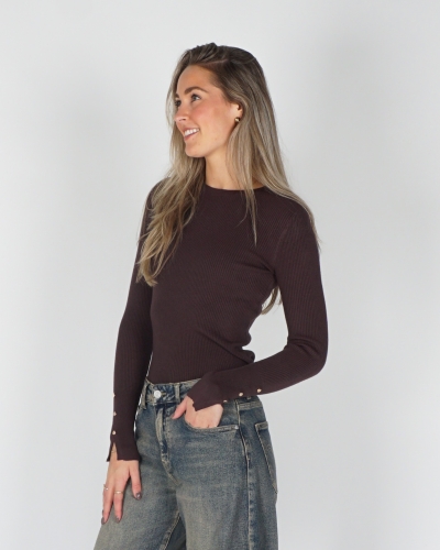 BASIC RIB TOP BRUIN