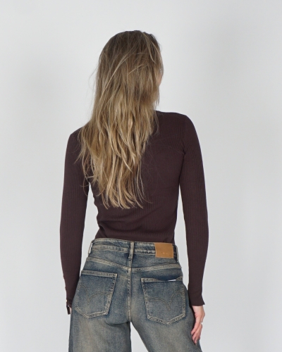 BASIC RIB TOP BRUIN