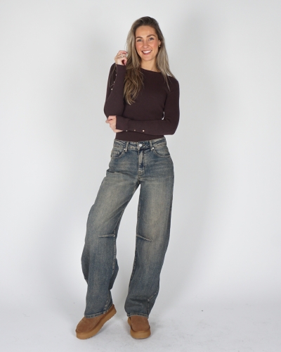 BASIC RIB TOP BRUIN