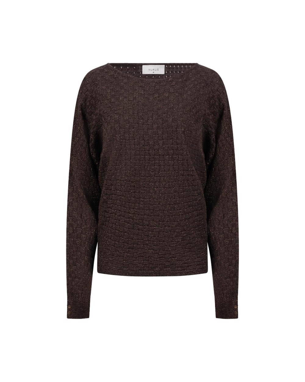 Nukus TOP KENTO LUREX Bruin
