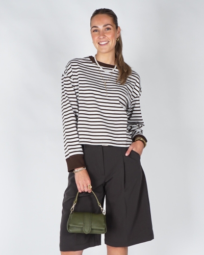 MSCH Copenhagen PULLOVER MONDE KRESTIANE Bruin