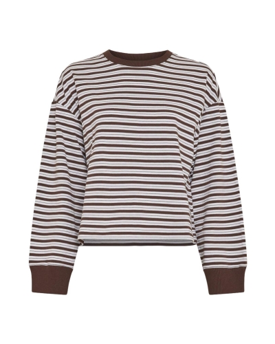 MSCH Copenhagen PULLOVER MONDE KRESTIANE Bruin