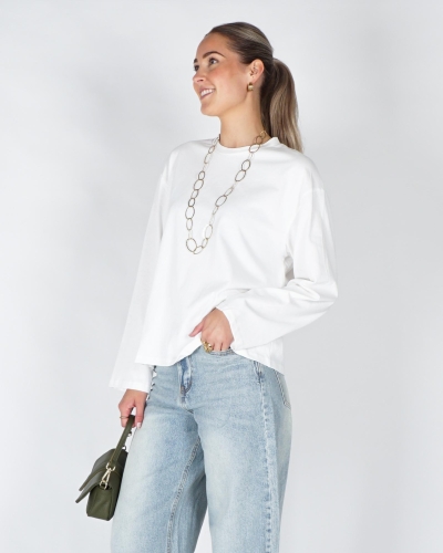 Gossip OVERSIZED LONGSLEEVE Wit
