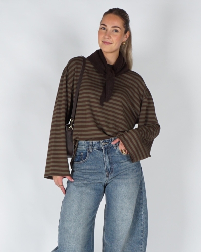 Gossip 0028 GESTREEPTE LONGSLEEVE ELLE