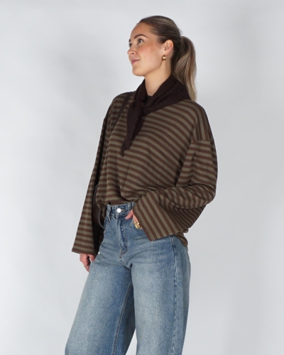 Gossip 0028 GESTREEPTE LONGSLEEVE ELLE