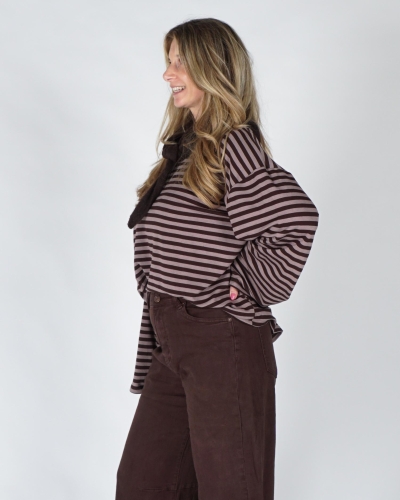 Gossip 0028 GESTREEPTE LONGSLEEVE ELLE
