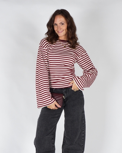 Gossip FITTED LONGSLEEVE GESTREEPT FITTED LONGSLEEVE GESTREEPT