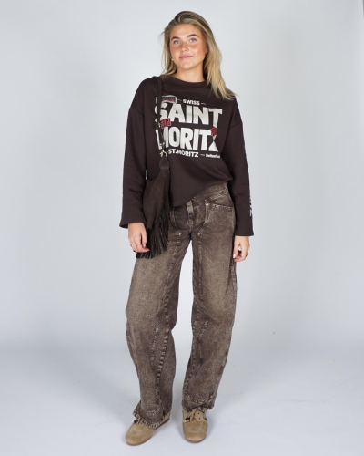 Gossip LONGSLEEVE SAINT MORRITZ Bruin