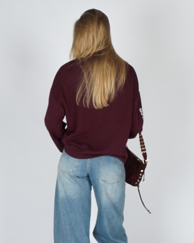 Gossip LONGSLEEVE SAINT MORRITZ Bordeaux