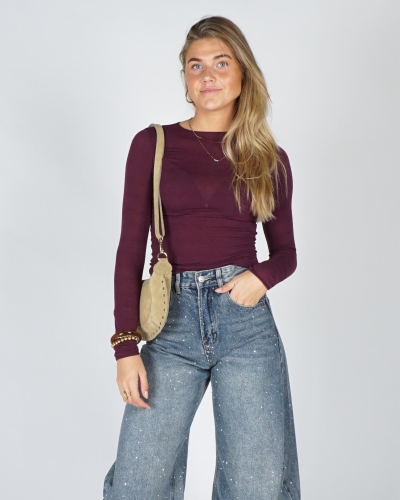 Gossip CASHMERE BLEND TOP CASHMERE BLEND TOP