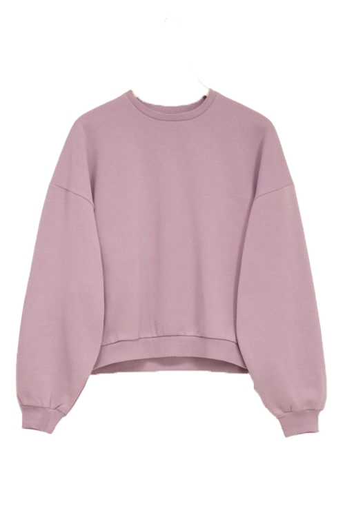 BASIC SWEATER LILA
