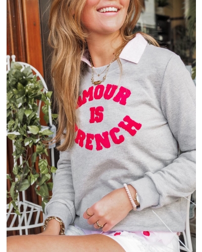 Gossip SWEATER AMOUR GRIJS
