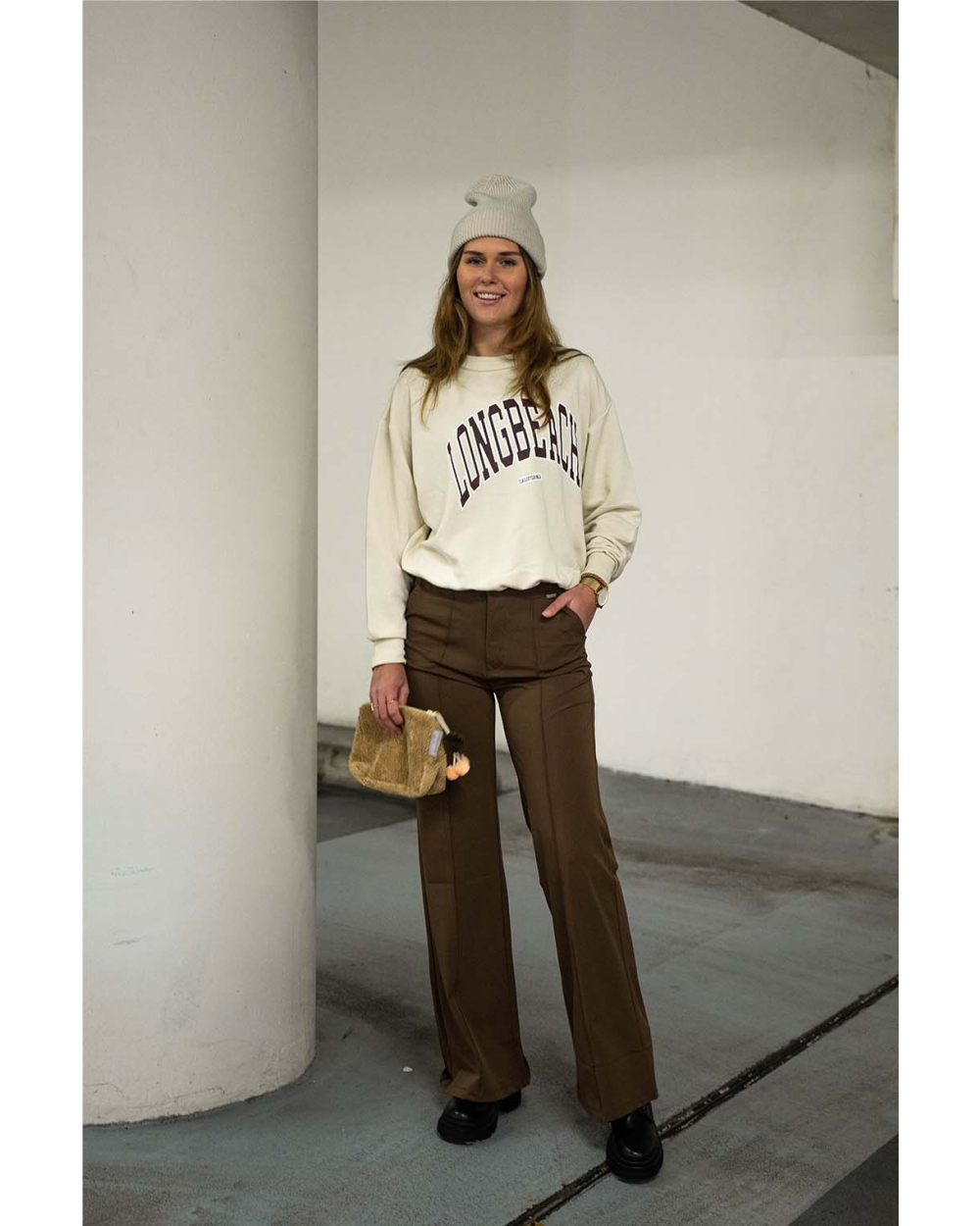 SWEATER LONGBEACH ECRU