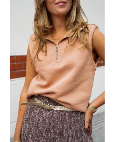 MOUWLOZE SWEATER MET SCHOUDERVULLING