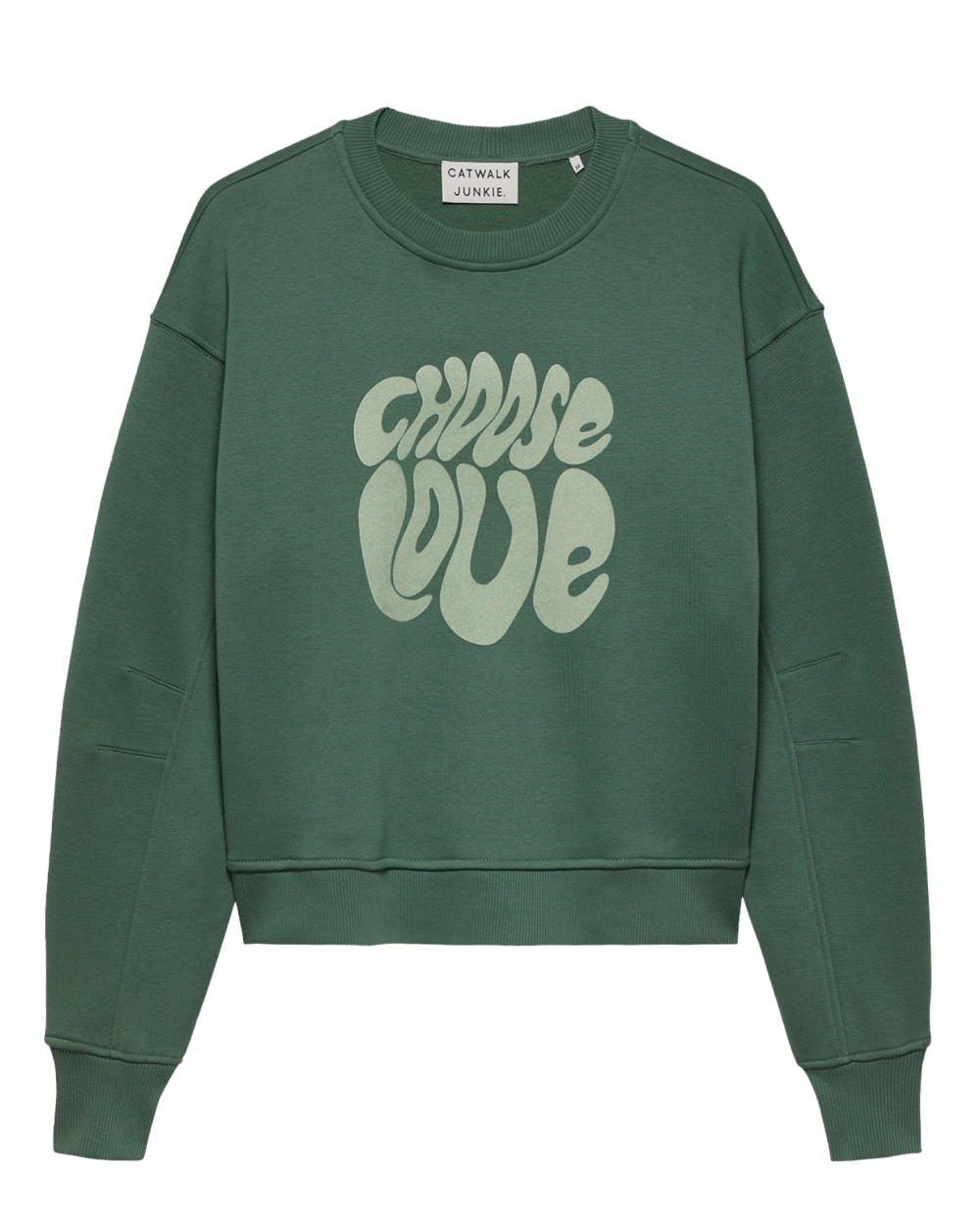 CHOOSE LOVE TRUI GROEN
