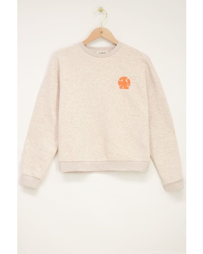 My Jewellery Beige sweater rive gauche droite