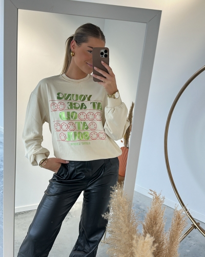 Refined Department SWEATER JAYNE ECRU