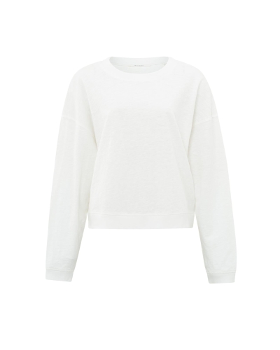 SWEATSHIRT RONDE HALS WIT