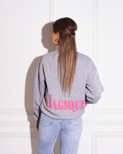 SWEATER MAGIQUE GRIJS