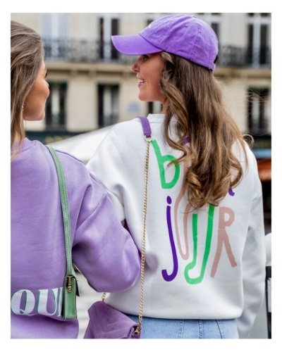 Gossip SWEATER BONJOUR WIT