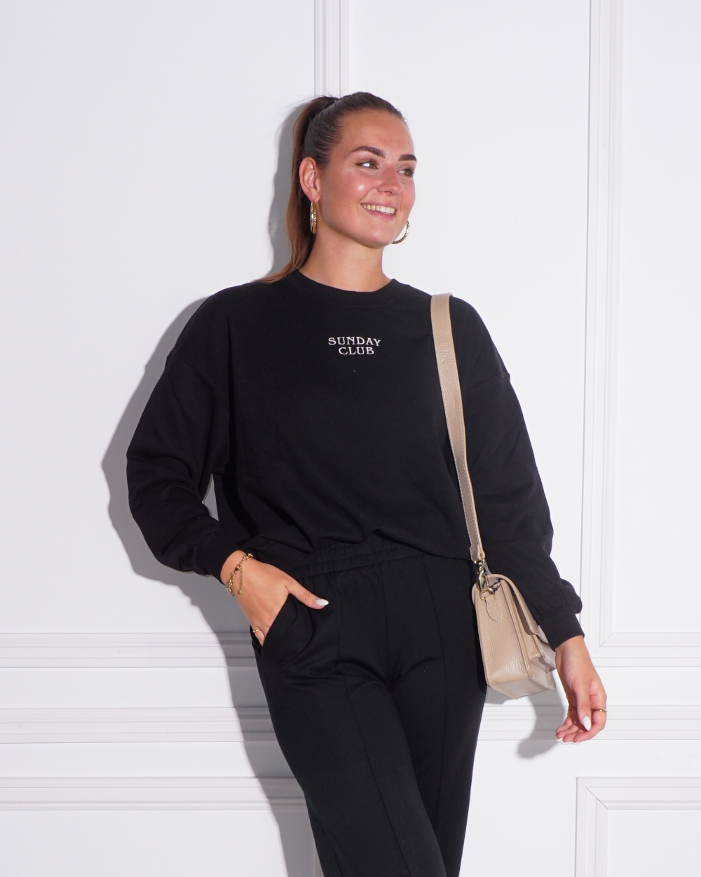 SWEATER BAILEE ZWART 15342344