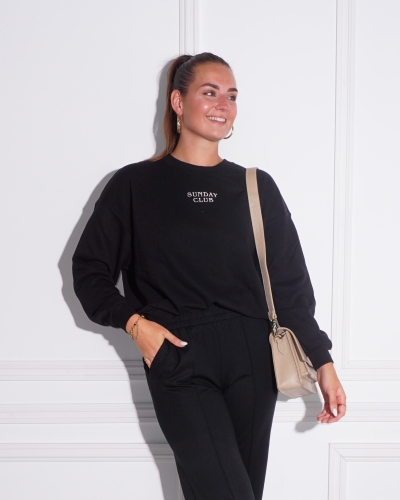 Only SWEATER BAILEE ZWART 15342344
