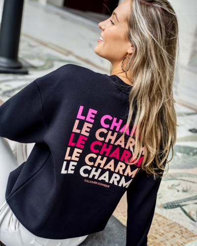 Gossip the Label SWEATER LE CHARME ZWART