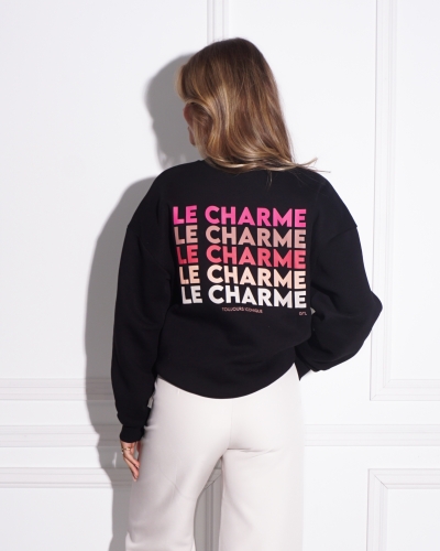 SWEATER LE CHARME ZWART
