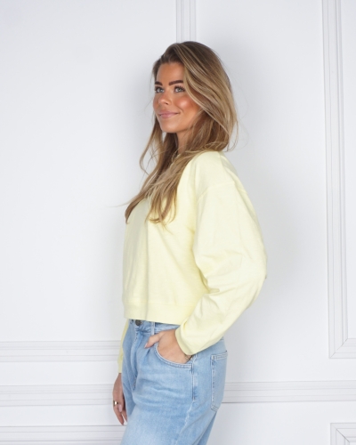 YAYA OVERSIZED LONGSLEEVE GEEL