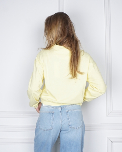 OVERSIZED LONGSLEEVE GEEL