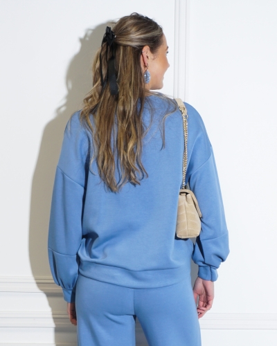 SWEATER KOKO JEANSBLAUW