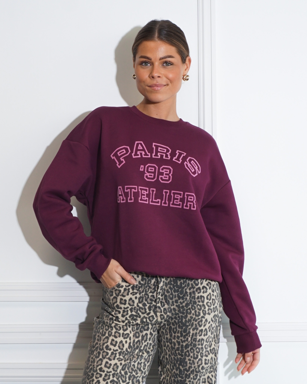 BORDEAUX SWEATER PARIS 93 ATELIER