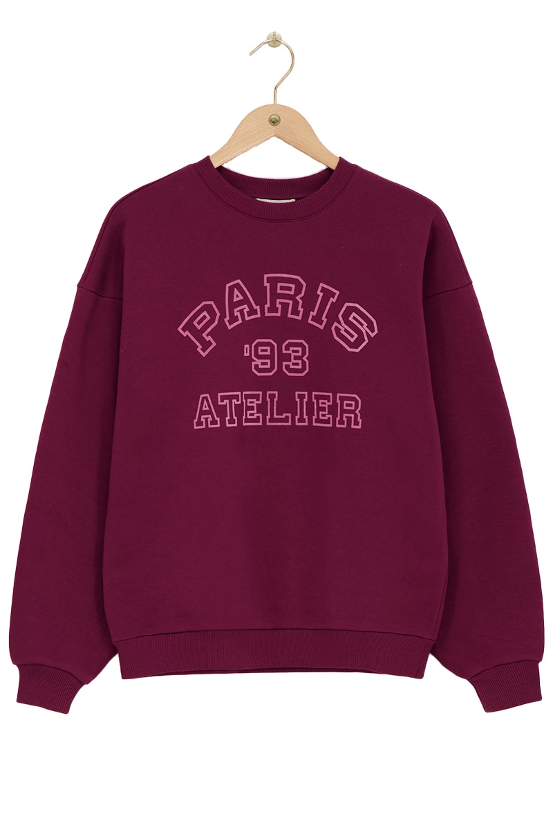 BORDEAUX SWEATER PARIS 93 ATELIER