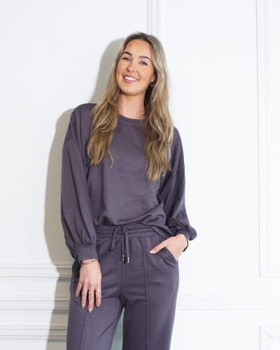 Gossip the Label COMFY CLUB SWEATER ANTRACIET
