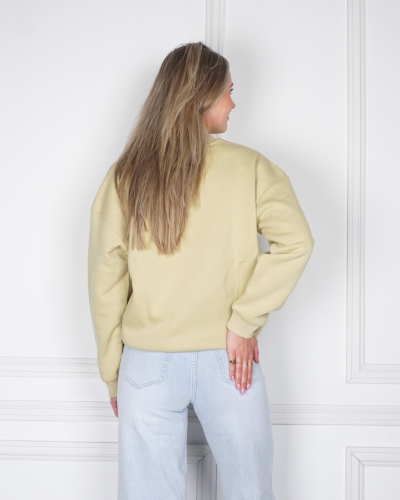 MUSE EMBROIDERY SWEATER GROEN