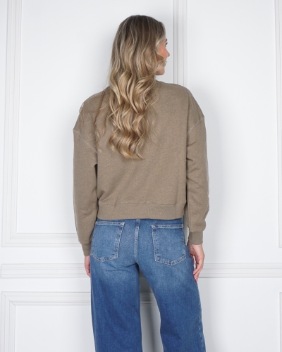 SWEATER OLIJF GROEN
