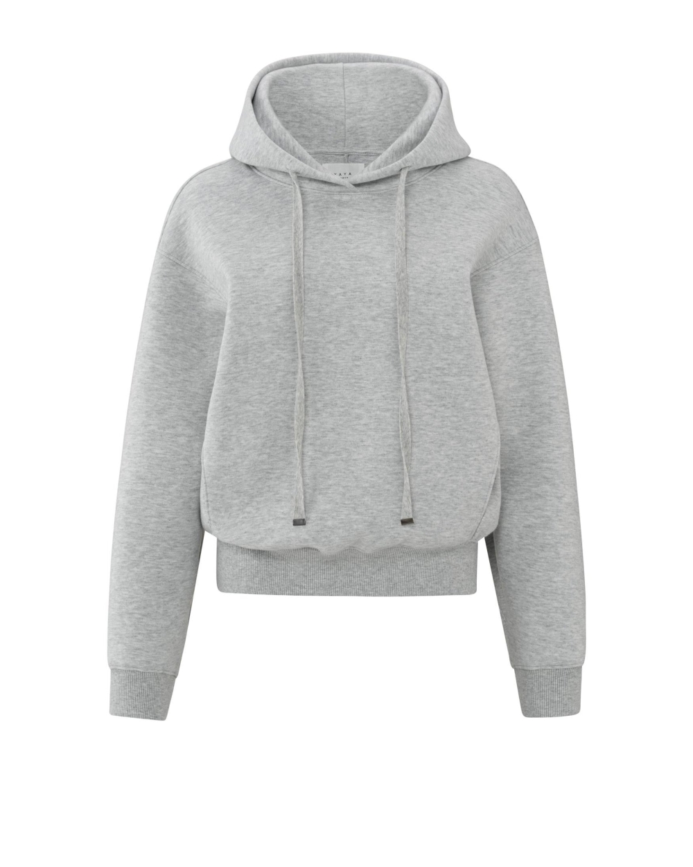 ZACHTE HOODIE MET KOORDDETAILS