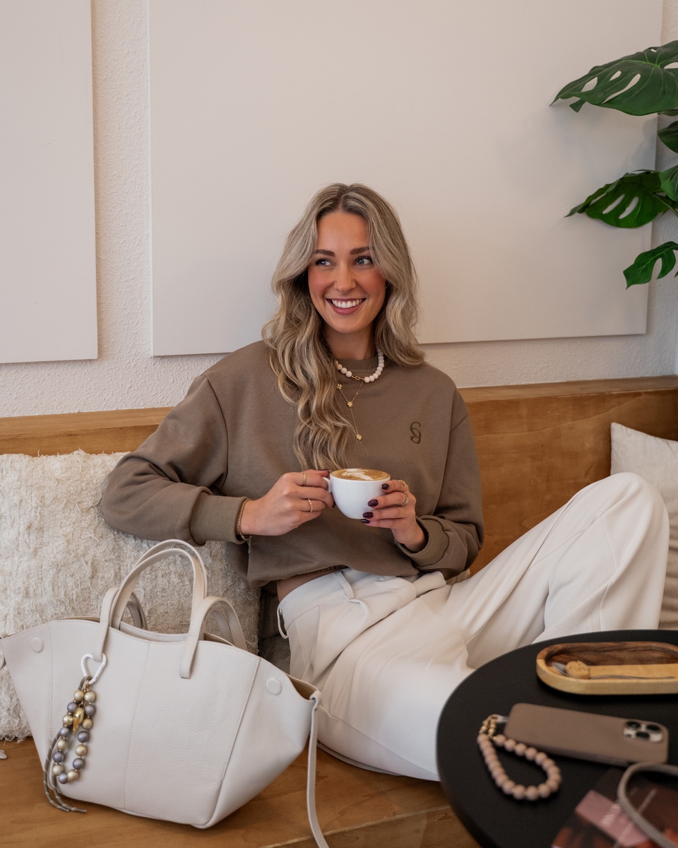 SWEATER EVIE TAUPE