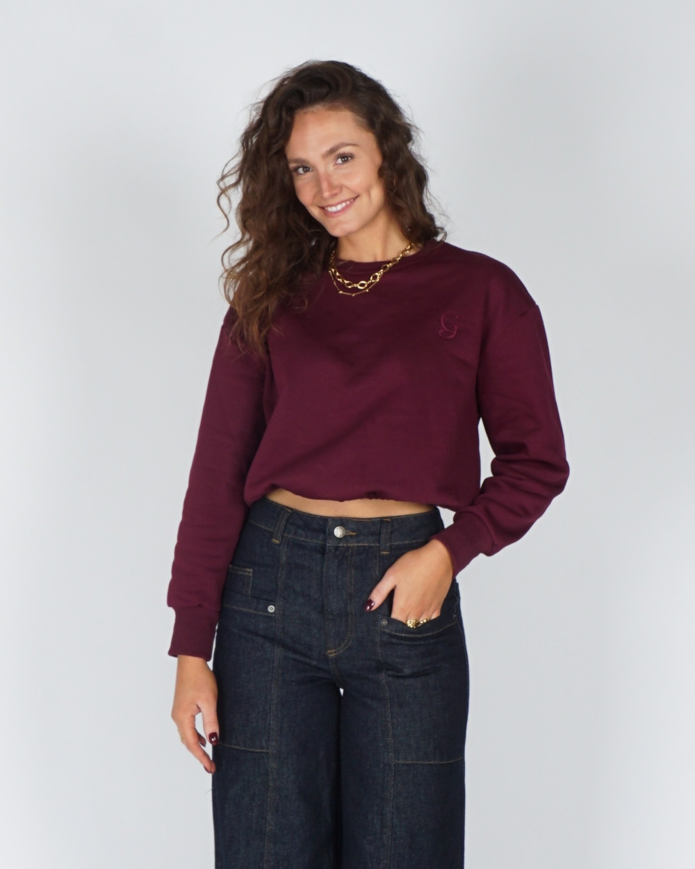 SWEATER EVIE PLUM