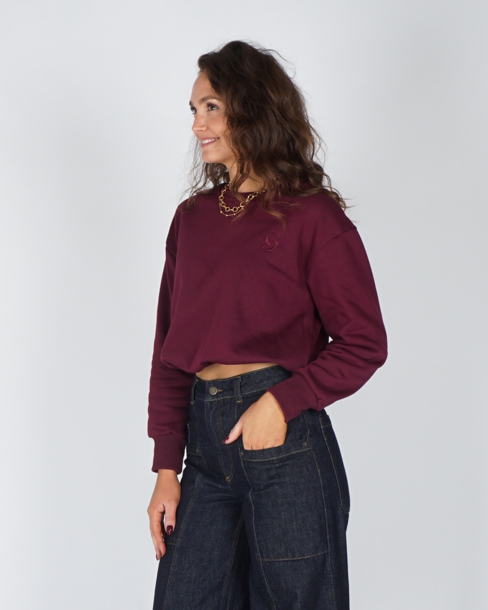 SWEATER EVIE PLUM