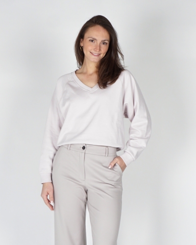 YAYA Sweater met V-hals 01-109113-603