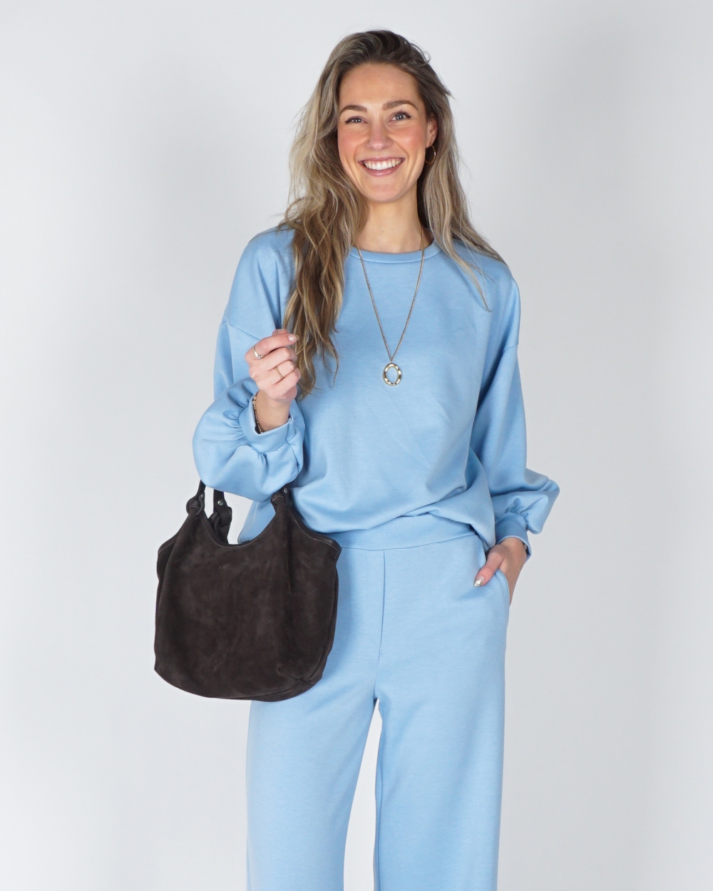SWEATER KOKO LICHT BLAUW