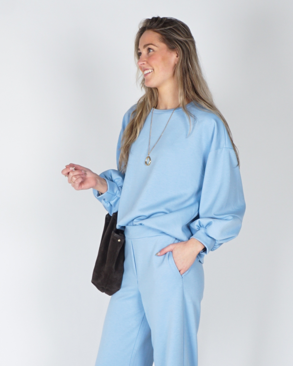 SWEATER KOKO LICHT BLAUW