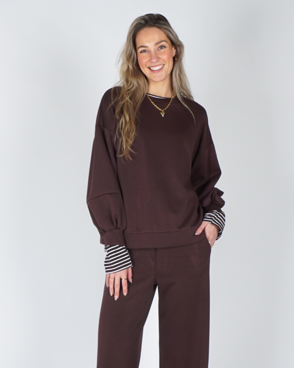 SWEATER KOKO DONKERBRUIN