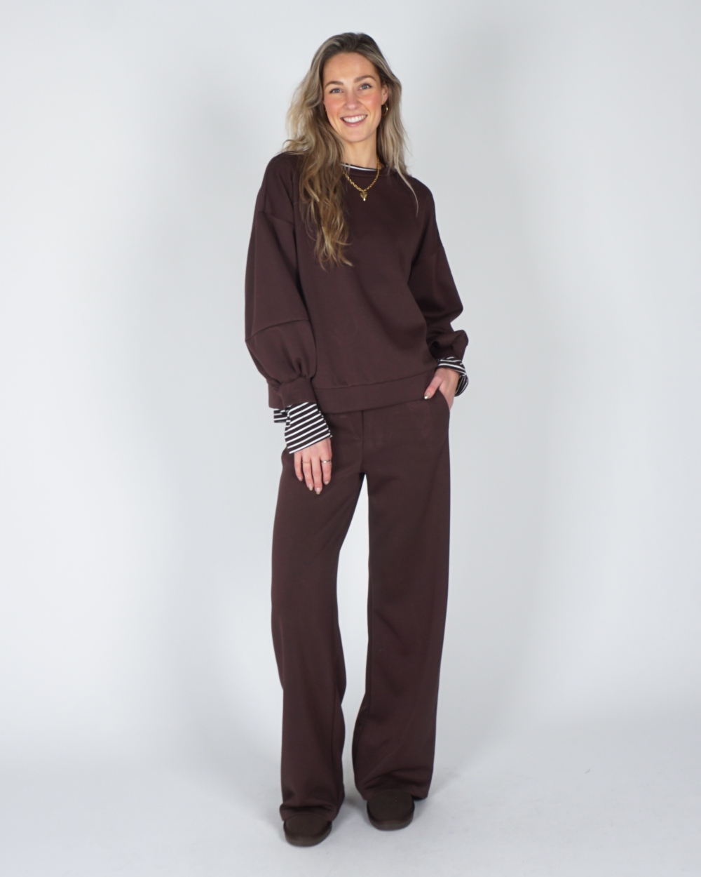 SWEATER KOKO DONKERBRUIN