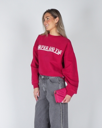 LOGO SWEATER LEX ROZE